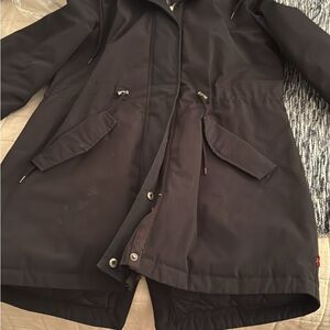 Levi's Black Trench Coat